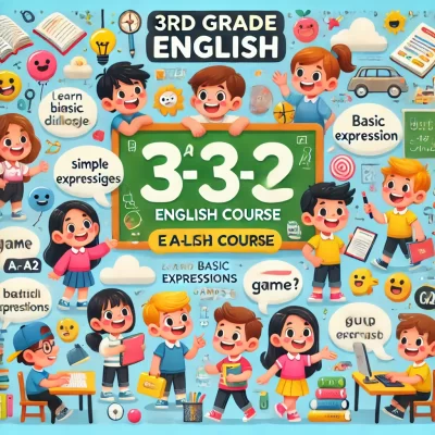 3. Sınıf İngilizce Kursu (A1-A2)